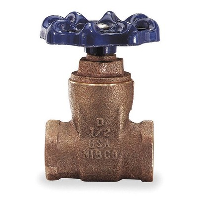 NIBCO T29 2 Gate Valve,2'',Bronze,NPT 6P969