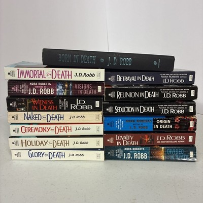 Lot of 14 - J.D. Robb (Nora Roberts) - In Death Series - Free Shipping