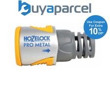Image of Hozelock 2030 Pro Metal Hose End Pipe Connector 1/2" 12.5mm