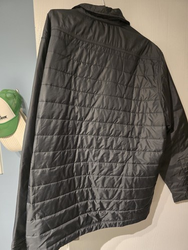 Lands' End Lightweight Down Puffer Jacket Mens Size XXL GRAY Packable - Picture 3 of 3