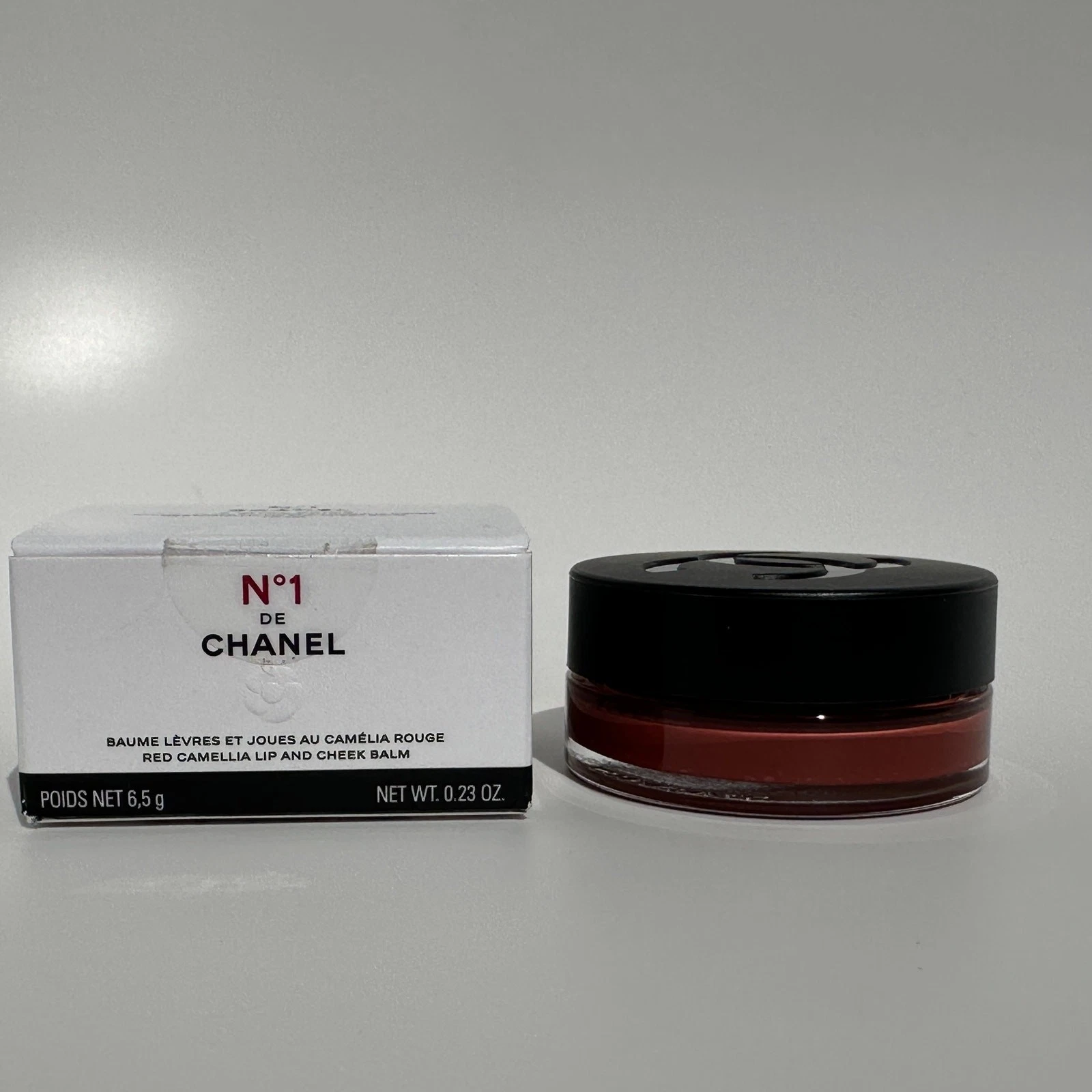 Baume à lèvres et joues camélia rouge N°1 de Chanel neuf en boite 6,5g #3 beige vital neuf dans sa boîte