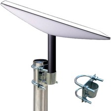 Antenna Mast Pipe Mount Works with Starlink Pipe Adapter and FlagPole Mounting