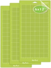 3 Pack ReArt 6x12 Cutting Mat Standard Grip For Cricut Expression | Free Ship