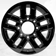 18 Gloss Black -spoke Rim By Jte Wheels For 2015-19 Chevy Silverado 2500 18x8