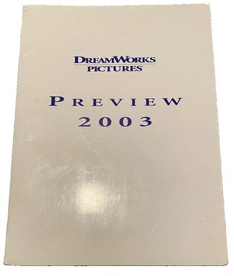DreamWorks Pictures 2003 Preview Movie Promo Press Kit 6 Photos/11 Negatives