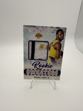 2024-25 Hoops Winter #RSW-BRO Bronny James Jr. Rookie Sweaters