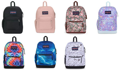 New Jansport Cross Town Plus Backpack with 15'' Laptop Pocket Pick Design