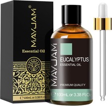 MAYJAM Eucalyptus Essential Oils 100ML, Eucalyptus Oil for Diffuser, Humidifier,