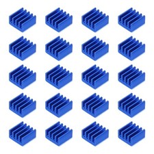 Uxcell 20Pcs Aluminum Heatsink 9x9x5mm Cooling Fin Chip FET IC Laptop Japan Blue