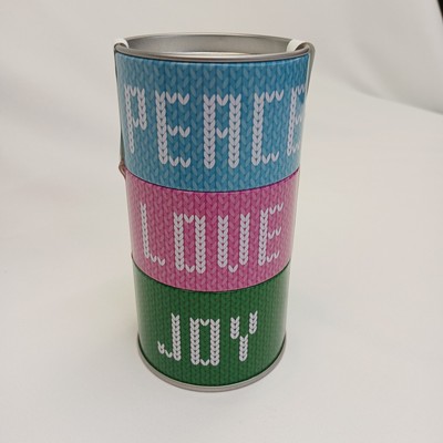 MERSEA Peace Love Joy Candle Trio Set Christmas Candle