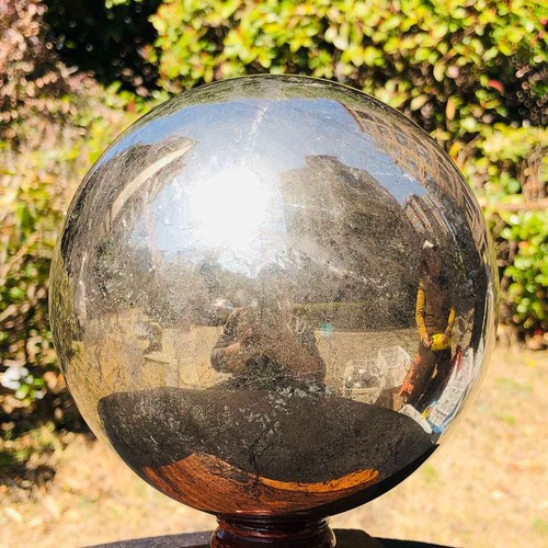15.33LB Natural Chalcopyrite Quartz Crystal Ball Energy Reiki Healing - Picture 3 of 15