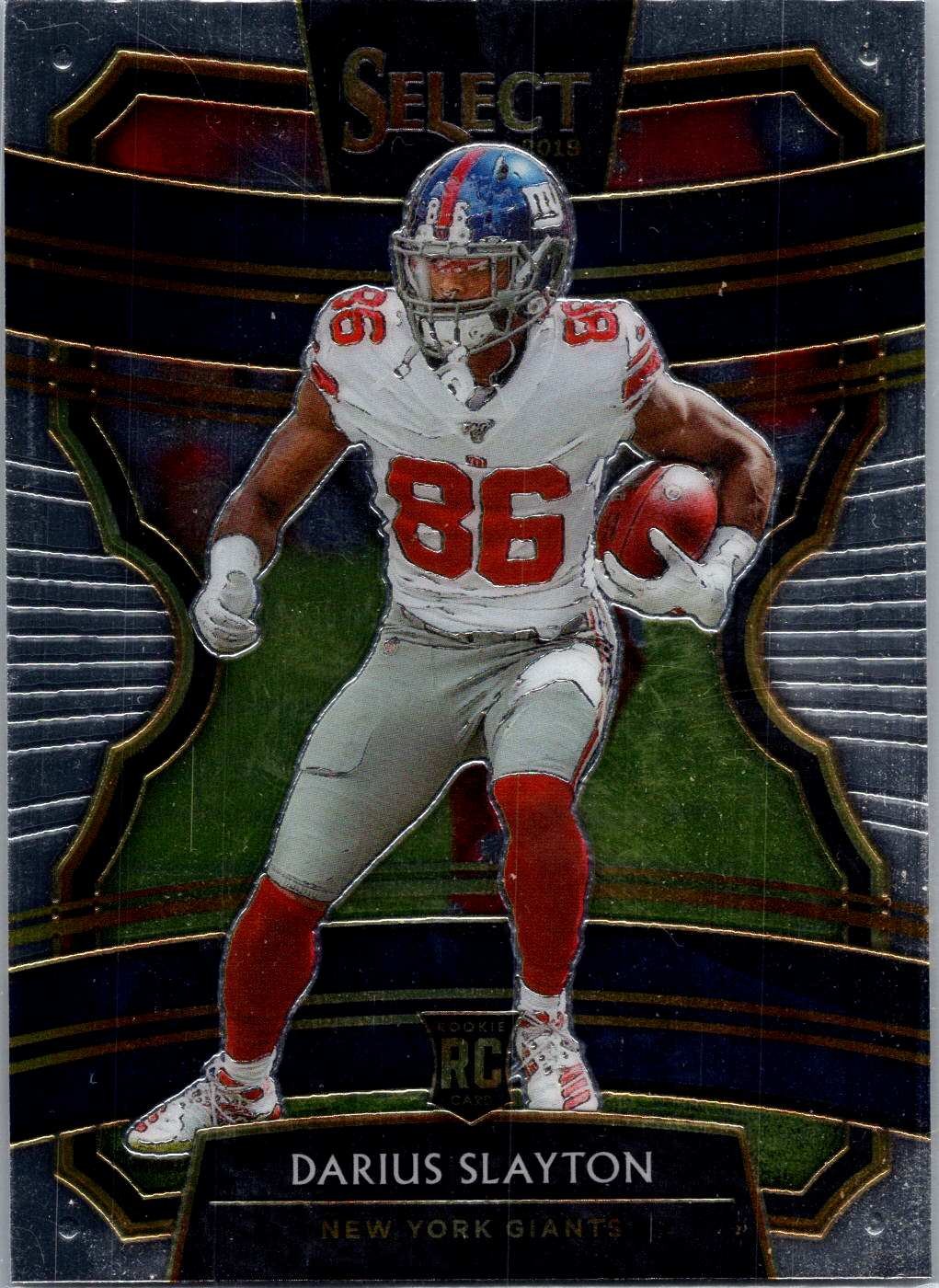 Darius Slayton #39 2019 Panini Select Rookie New York Giants