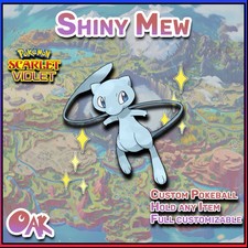   Shiny Mew 6IV Ready  Legendary Pokemon Scarlet  Violet   Fast Trade  