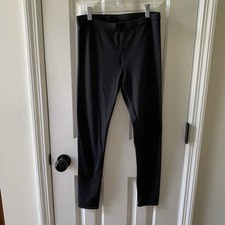 Athleta Womens Finesse Black Leggings Size Medium