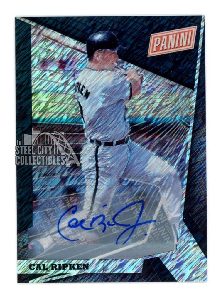Panini Baseball Cal Ripken, Jr. Autographed Sports Trading Cards