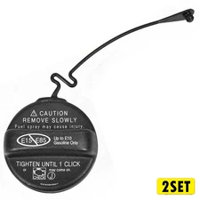2set 77300-06040 Fit for TOYOTA MODELS Fuel Tank Gas Cap Lid Tether Threaded Sty