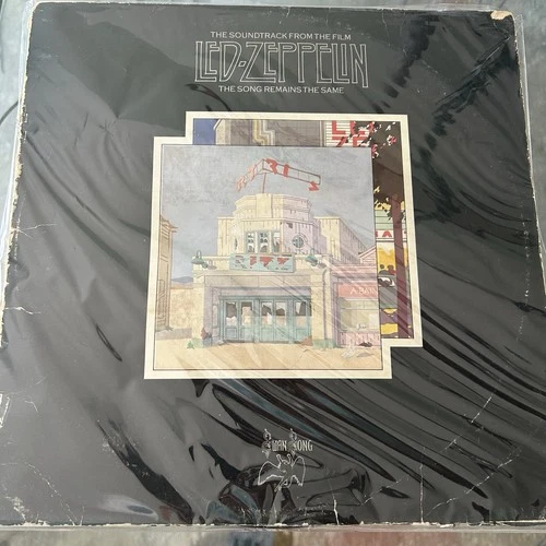 LP Led Zeppelin ‎- Soundtrack From The Film The Song Remains The Same Vinyl Used