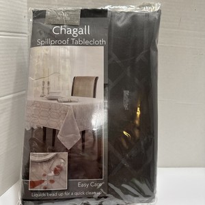 Benson Mills Chagall Spillproof Fabric Tablecloth 60 -Inch 450072