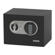 Combination Safe Electronic Durable Key Override Wall or Floor-Mounted 4.5Ltr