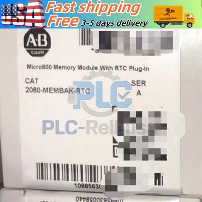 New Sealed AB 2080-MEMBAK-RTC Memory Backup, Data Log, Recipe ,High Accuracy RTC