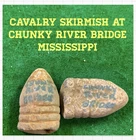 Civil War Relics: Fired Miniballs Dug at CHUNKY RIVER BRIDGE Mississippi