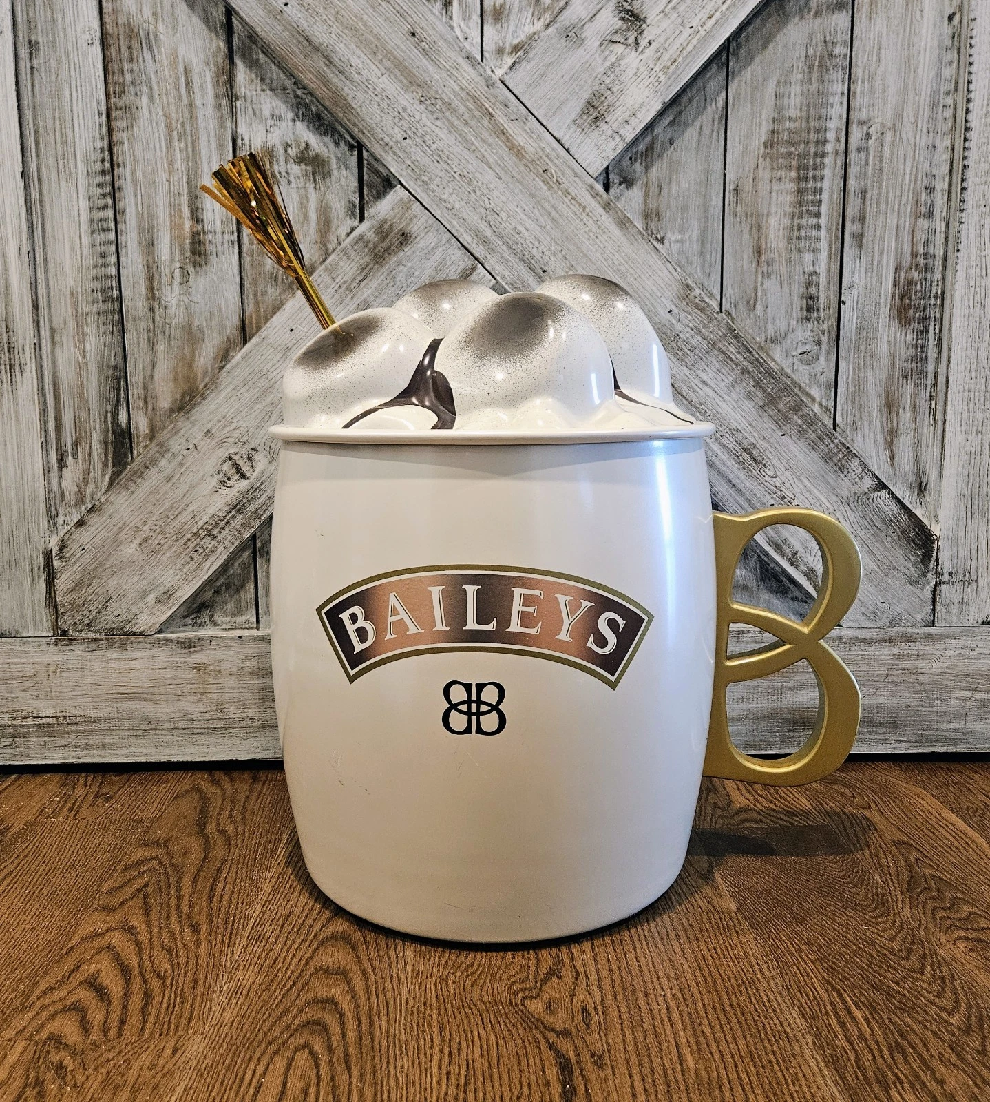 *RARE* Vintage Baileys Aluminum Cooler Beverage Server Pot! In Store Promo Only!
