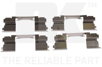 ZubehöRsatz Scheibenbremsbelag NK 79231730 FüR Fiat CitroËN Peugeot Boxer Ducato