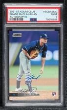 2021 Topps Stadium Club Auto Shane McClanahan #SCBA-SMC PSA 9 MINT Auto 06bg