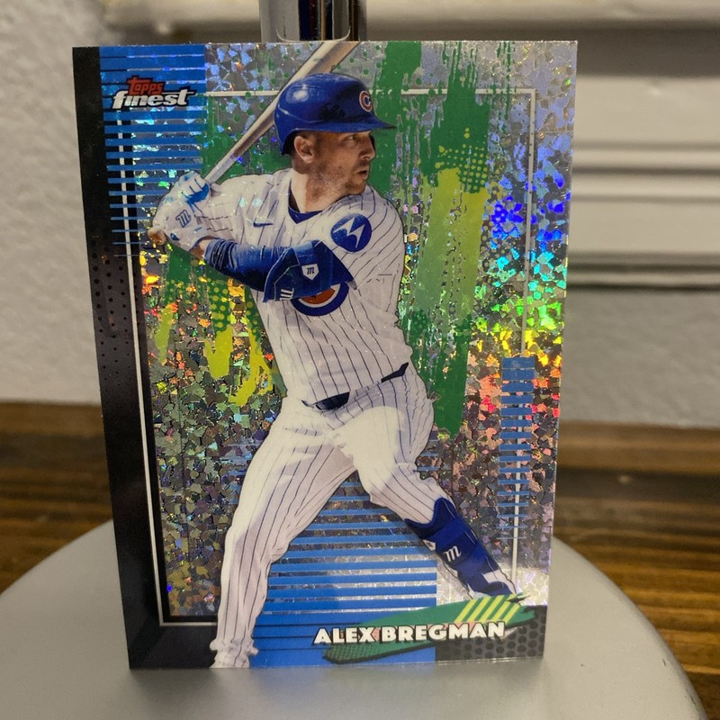 2026 Topps Finest Mini Diamond Alex Bregman 
