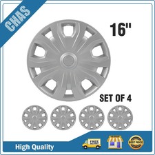 16 Set Of 4 Hub Caps Wheel Covers Snap-on For Ford Transit Connect 2014-2023 16 Set Of 4 Hub Caps Wheel Covers Snap-on For Ford Transit Connect 2014-2023