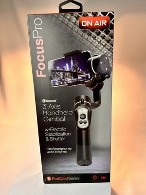 Tzumi ON AIR FocusPro 3-Axis スマホ用ジンバル Tzumi Focus Pro 3 Axis Handheld Gimbal Electric Stabilization and
