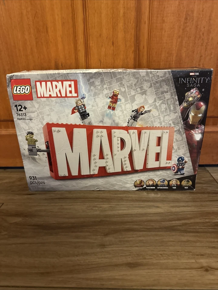 LEGO MARVEL SUPER HÉROES: LOGO MARVEL Y MINIATURAS (76313) Foto 2 de 2