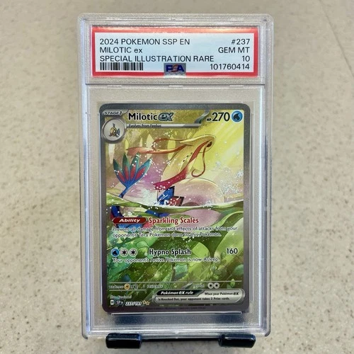 Milotic ex 237/191 Sv08: Surging Sparks SIR PSA 10