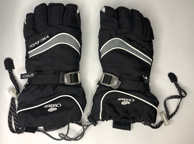 HEAD HIPORA Outlast WATERPROOF  SKI SNOWBOARD GLOVES w/ZIP POCKET Sz-M