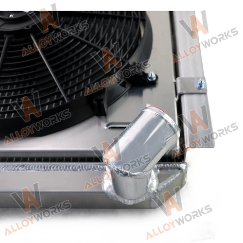 4 Row Radiator Shroud Fan For 1941-1949 International K1 K2 K3 KB1 KB2 Pickup - Picture 6 of 12