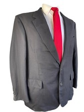 BROOKS BROTHERS BLACK GOLDEN FLEECE BLAZER, SIZE 45R