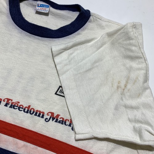 Camiseta Harley Davidson Campeón Años 70 Barra Azul Freedom Machine De Colección L EE. UU. #1 - Imagen 4 de 15