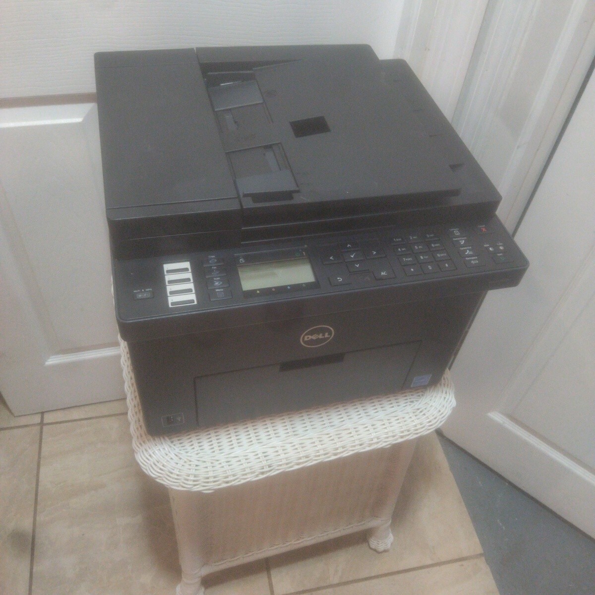 Dell C1765NFW AIO Wireless Color laser Printer Fax Scan only. NEED ink