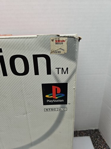 PS1 Sony PlayStation One Console With Box 2 Controllers, Tested - Picture 13 of 19