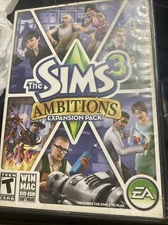 The Sims 3 Ambitions Macintosh PC 2010 Expansion Pack