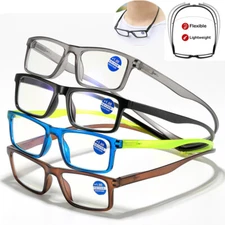 Magnetic Reading Glasses Snap Click Neck Hang Spectacles Presbyopic Eyeglasses