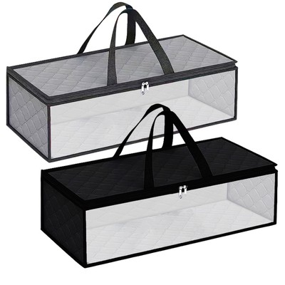 Foldable Hat Storage Box, Structured Hat Organizer For Baseball Caps, Wide Hat