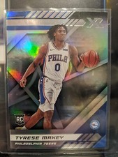 2020-21 Panini XR Tyrese Maxey Silver Rookie Refractor Base RC 76ers 271🚨MINT🚨