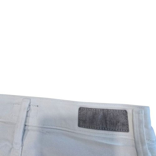 Agolde Madison White Split Knee Ultra Flare Jeans Size 24 - Picture 4 of 11