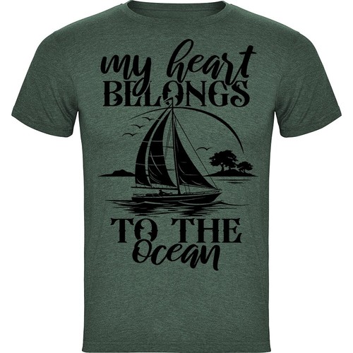 T-shirt barca a vela / yacht nautica yachting capitano skipper viaggio nautico 9 - Foto 15 di 15