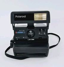 Vtg Polaroid 636 closeup camera polarod format instant working Excellent Condit