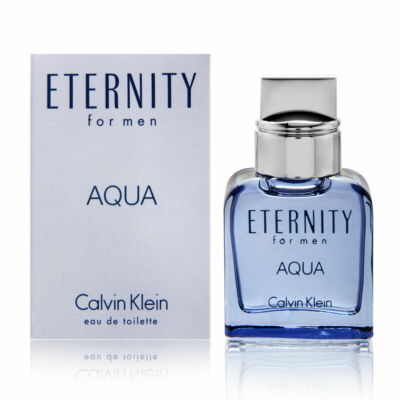 CALVIN KLEIN:  AQUA ETERNITY EAU DE TOILETTE (MENS). 1.6 FLOZ. ORG $60 NOW $45