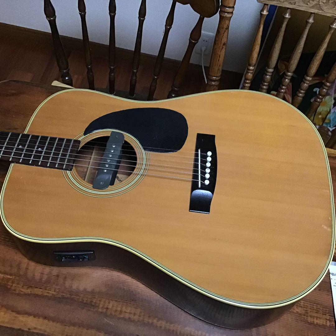 Electric Acoustic Guitar Jagard & Co. JD-200 NaturalNakai Electric Acoustic Guitar Jagard & Co. JD-200 NaturalNakai