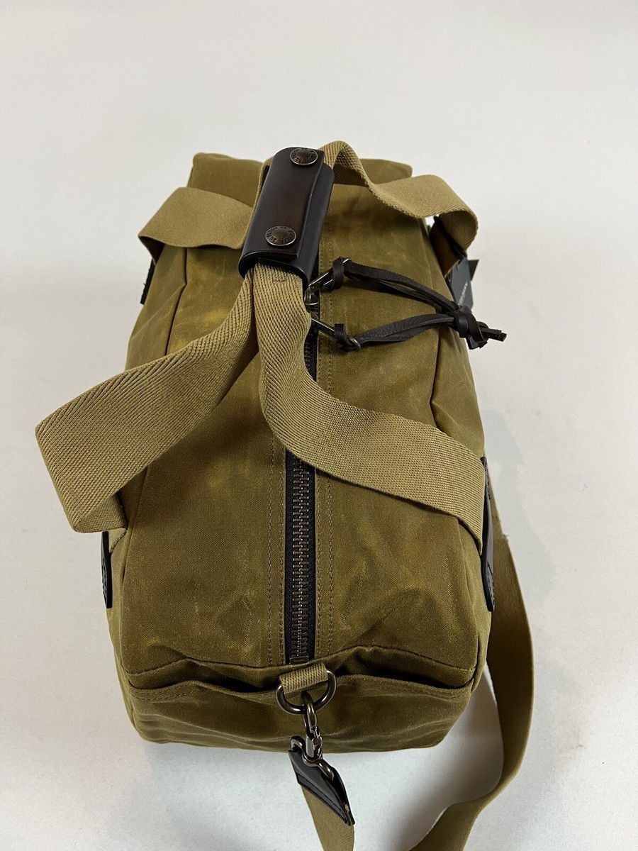 FILSON SMALL TIN CLOTH DUFFLE BAG DARK TAN OS NWT | eBay FILSON SMALL TIN CLOTH DUFFLE BAG DARK TAN OS NWT | eBay