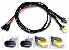 Extension 3ft Ceramic 9006 HB4 Wire Harness Fog Light Female Male Plug Adapter